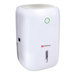 Alpina Deshumidificador Compacto 800 ml 15,5 x 14 x 22,5 cm con Depósito Extraíble y Apagado Automático