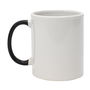 Home Deco Factory Mug Bistrot 300 Ml Cerámica Blanco Asa Negra Le Café Du Bistrot