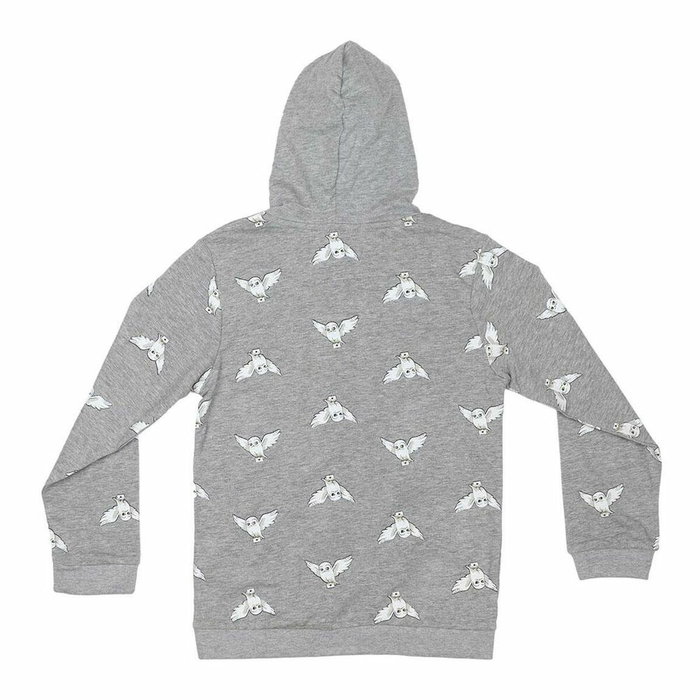 Sudadera con Capucha Niño Harry Potter Gris 10 Años