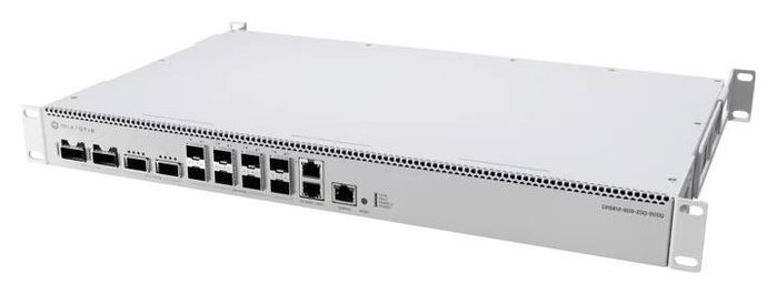Mikrotik CRS812 DDQ Switch 10G Ethernet con conectividad de fibra
