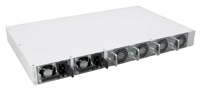 Mikrotik CRS812 DDQ Switch 10G Ethernet con conectividad de fibra