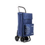 Rolser MF 4.2 Tour Carro de la Compra Térmico Plegable con Bolsillo Térmico 8L, 4 Ruedas Giratorias, Carga 50kg - Azul Klein