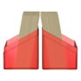 Ultimate Guard Boulder 80+ - Ruby