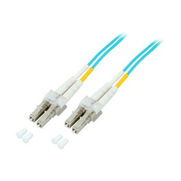 EFB Elektronik Patchkabel LC-LC OM3 7,5m Turquesa