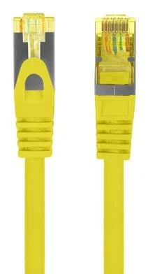Lanberg PCF6A-10CU-0100-Y Cable de Red Ethernet Cat6a 1m S/FTP (S-STP) LSZH Cobre Amarillo RJ-45 Macho