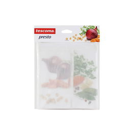 Tescoma Bolsas de Malla Presto, 2 Unidades para Cocinar Verduras y Legumbres