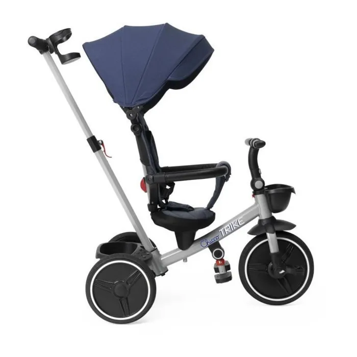 Chicco Triciclo 4 en 1 Plegable Negro A Partir de 6 Meses