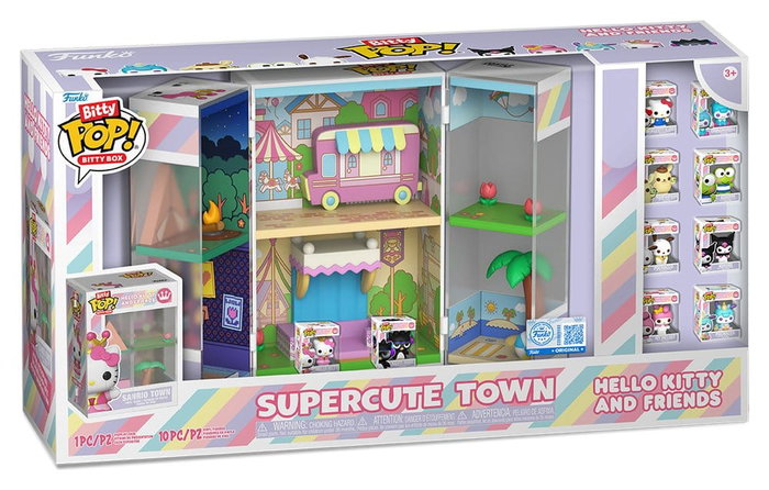 FUNKO Bitty Box Hello Kitty and Friends Supercute Town FUNKO Bitty Box Hello Kitty and Friends Supercute Town
