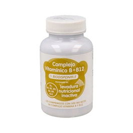 ENERGY FEELINGS Levadura Nutricional Vita B+B12 120 Comp. Eco con Vitaminas B y B12 para Sistema Inmunitario y Energía
