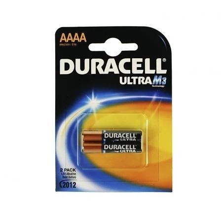 Duracell Pilas Ultra Power AAAA MX2500 1.5V Blister-2 Duracell Pilas Ultra Power AAAA MX2500 1.5V Blister-2