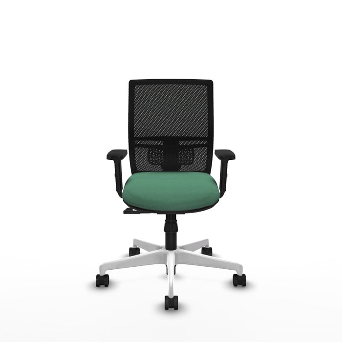 PIQUERAS Y CRESPO Silla de oficina Yunquera Verde esmeralda con mecanismo Sincro PIQUERAS Y CRESPO Silla de oficina Yunquera Verde esmeralda con mecanismo Sincro