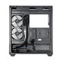 Chieftec Computer Chieftec VISTA GT-01B-OP Torre Midi PC Gaming ATX Negro con Ventana Lateral, Iluminación RGB y Ventiladores