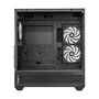 Chieftec Computer Chieftec VISTA GT-01B-OP Torre Midi PC Gaming ATX Negro con Ventana Lateral, Iluminación RGB y Ventiladores