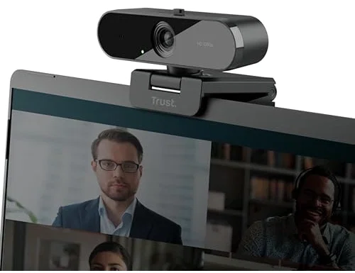 Trust TW-200 Webcam Full HD 1080p Negra