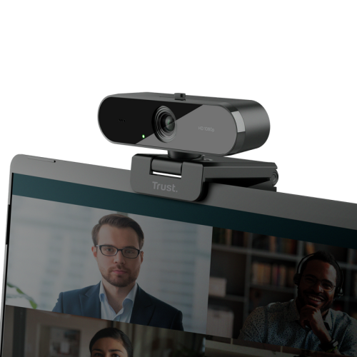 Trust TW-200 Webcam Full HD 1080p Negro