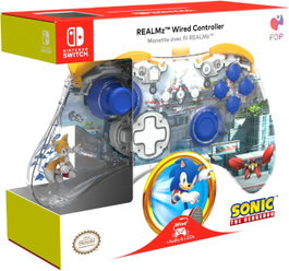 PDP Realmz Wired Controller Sonic the Hedgehog (Tails) para Nintendo Switch