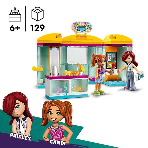 Juego de construccion minitienda de accesorios lego friends