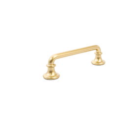 Giusti Tirador Zamak Modelo Clovis Acabado Oro Satinado Distancia Agujeros 96Mm Hierro