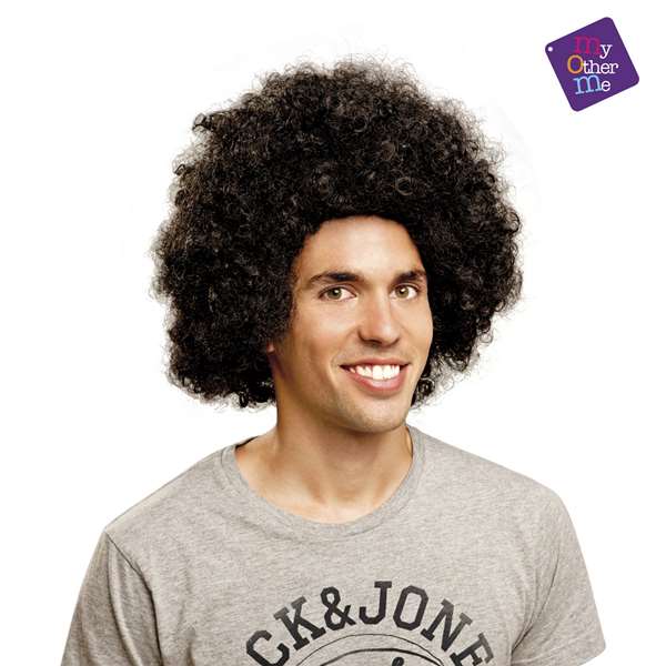 My Other Me Peluca Jumbo Afro Negra 120 g