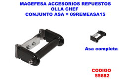 MAGEFESA Conjunto Accesorios Olla Chef con Asa