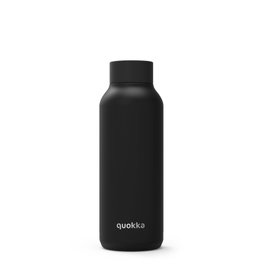 QUOKKA Botella termo Quokka 510ml acero inox solid jet black