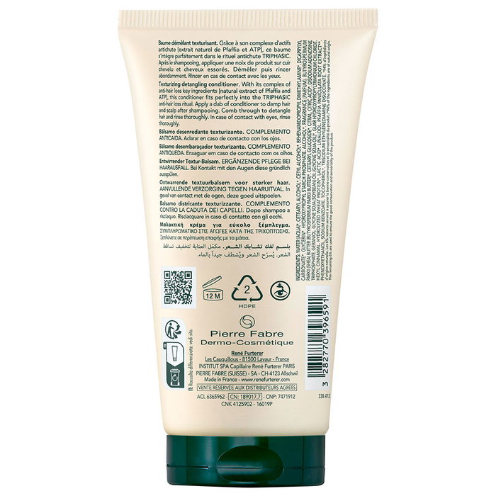 Rene Furterer TRIPHASIC Acondicionador Desenredante Texturizante Anticaída 150 ml Rene Furterer TRIPHASIC Acondicionador Desenredante Texturizante Anticaída 150 ml