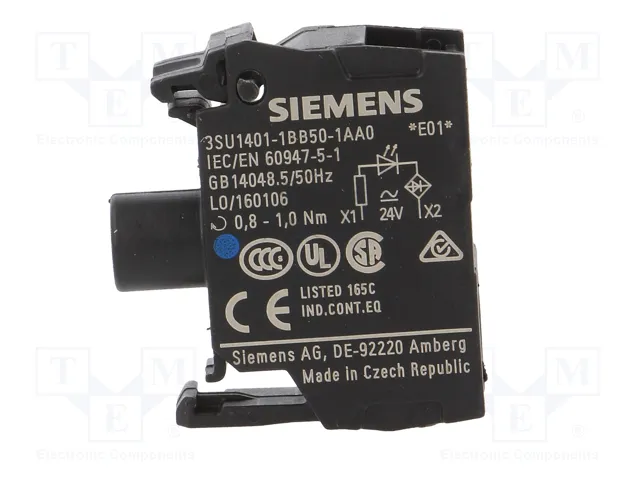 SIEMENS Elemento iluminador LED 22mm azul