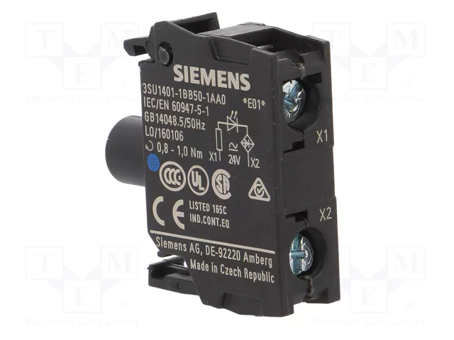 SIEMENS Elemento iluminador LED 22mm azul