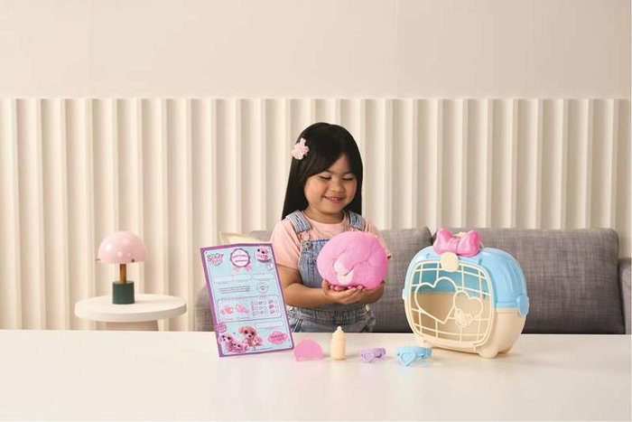 Moose Peluche Mamá y Bebé para Rescatar y Lavar