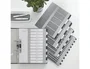 Leitz Separador Numérico WOW 1-12 Plástico Imprimible DIN A4 Blanco/Negro