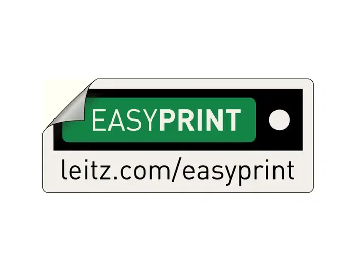 Leitz Separador Numérico WOW 1-12 Plástico Imprimible DIN A4 Blanco/Negro