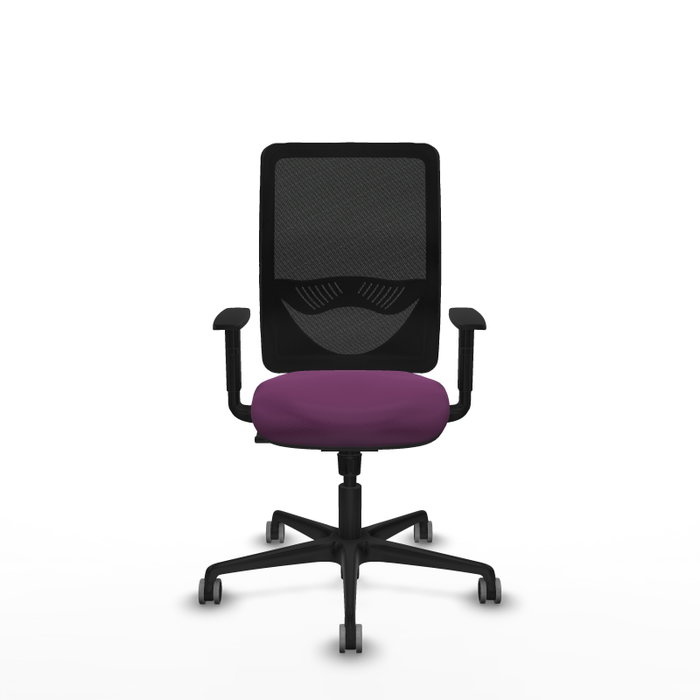 PIQUERAS Y CRESPO Silla de oficina Zulema con Mecanismo Sincro, Morado y Negro PIQUERAS Y CRESPO Silla de oficina Zulema con Mecanismo Sincro, Morado y Negro