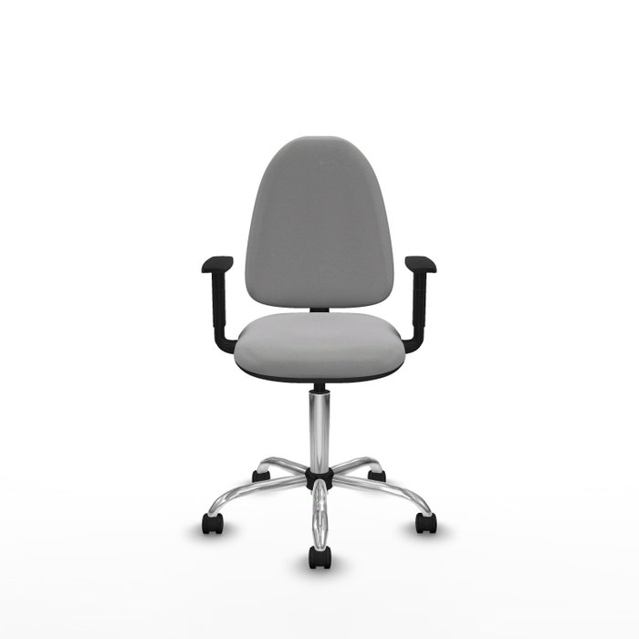 PIQUERAS Y CRESPO Silla de oficina Aýna Gris claro con Brazos 1D PIQUERAS Y CRESPO Silla de oficina Aýna Gris claro con Brazos 1D