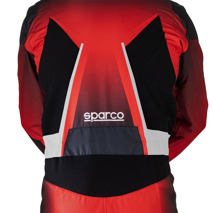 Sparco Traje de Karting K46 Prime K Talla 50 Negro/Rojo