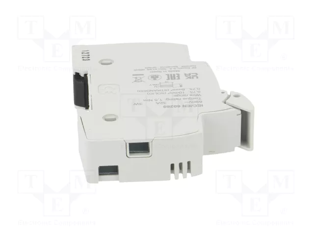 DF ELECTRIC Portafusibles 10x38mm 32A 690VAC 1+N