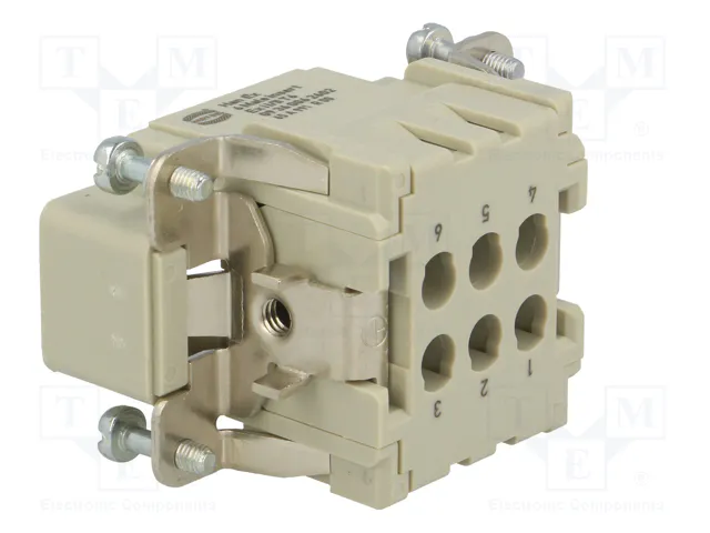 HARTING Han® Ex Plantilla de Contacto Macho 6 Pines