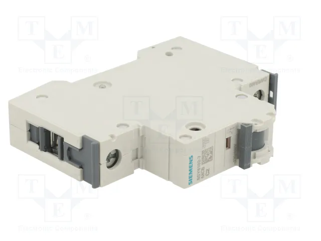 SIEMENS 5SY6102-7 Interruptor magnetotérmico 1 polo 2A 6kA SIEMENS 5SY6102-7 Interruptor magnetotérmico 1 polo 2A 6kA