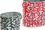 DKD Home Decor Caja Navidad Tradicional Verde Rojo Set de 3 Metal 19.5 x 24 x 28.5 cm