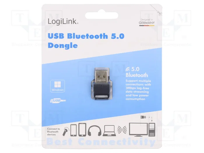 LogiLink Adaptador Bluetooth 5.0 BT0063 USB