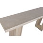 DKD Home Decor Consola de Olmo y Mármol Travertino Beige 180x38x76 cm