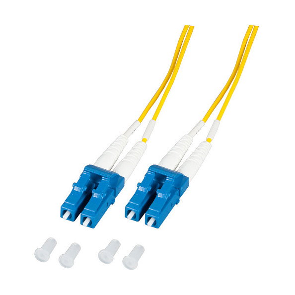 EFB Elektronik Cable de Fibra Óptica Monomodo OS2 LC-LC Duplex 1 m Amarillo EFB Elektronik Cable de Fibra Óptica Monomodo OS2 LC-LC Duplex 1 m Amarillo