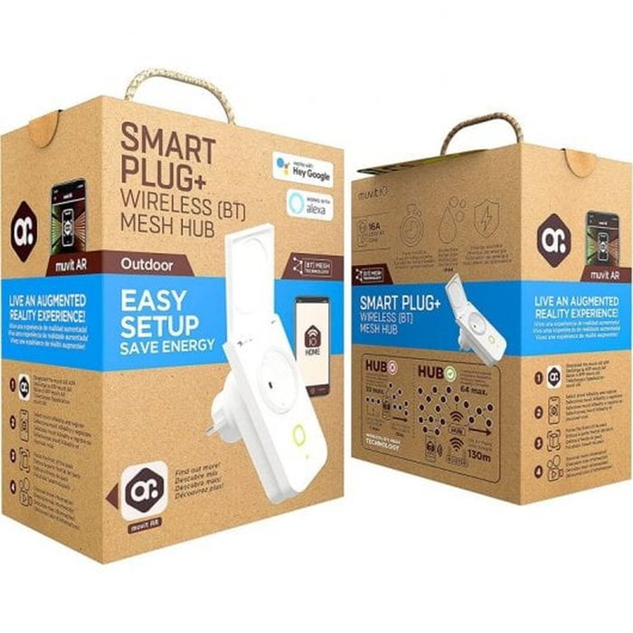 muvit iO enchufe inteligente Outdoor WiFi + Hub BT Mesh