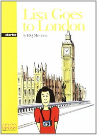 LISA GOES TO LONDON STARTER BOOK +ACTIVITY +CD, Graded Readers Starter Original Stories - MM PUBLICATIONS