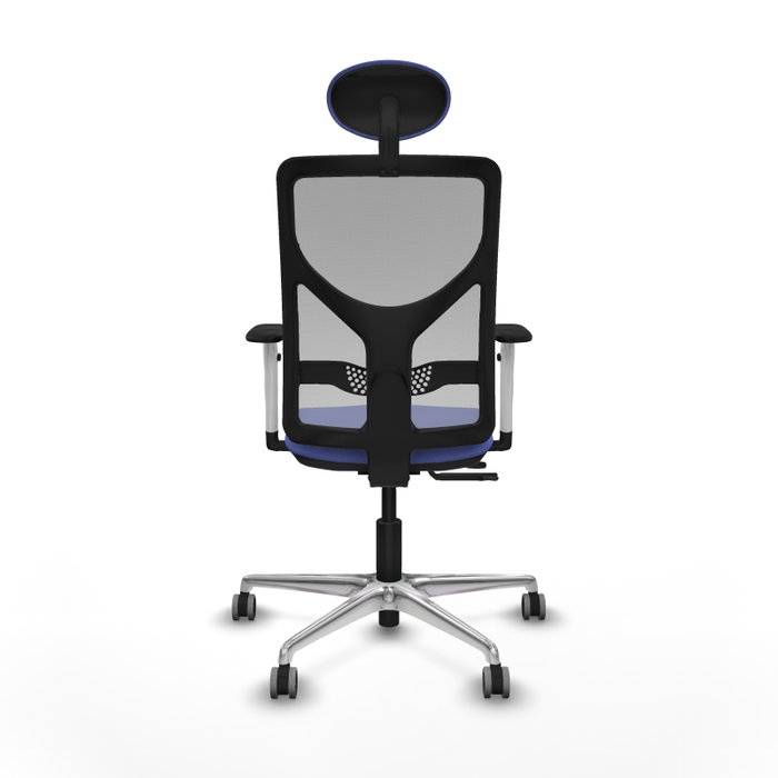 PIQUERAS Y CRESPO Silla de oficina Motilla con mecanismo Sincro/Traslack, Azul claro y Gris PIQUERAS Y CRESPO Silla de oficina Motilla con mecanismo Sincro/Traslack, Azul claro y Gris