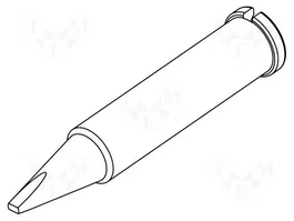 ERSA Punta de soldadura tipo destornillador 1,2 mm