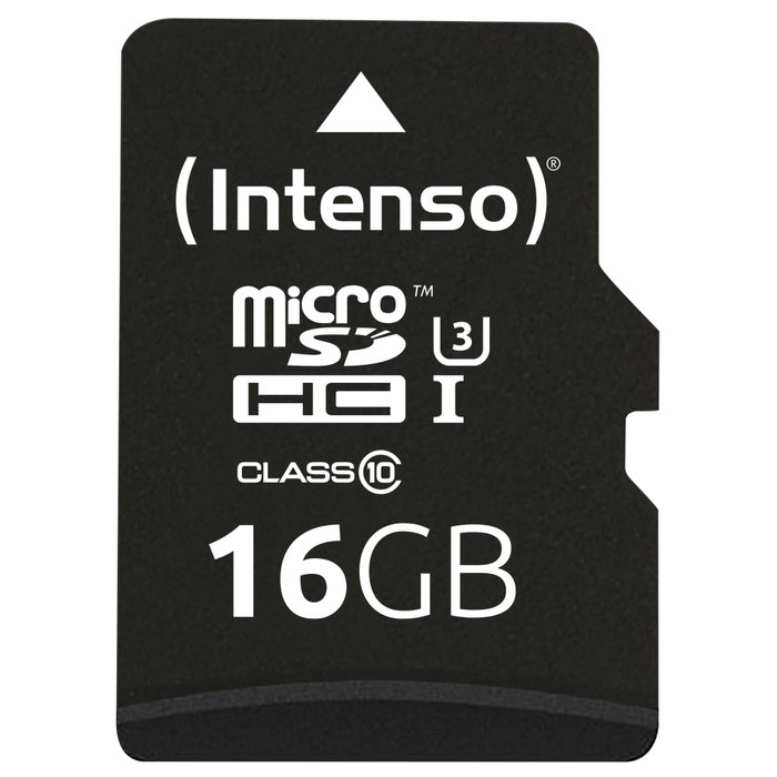 Intenso Tarjeta MicroSDHC UHS-I 16 GB Clase 10 V30
