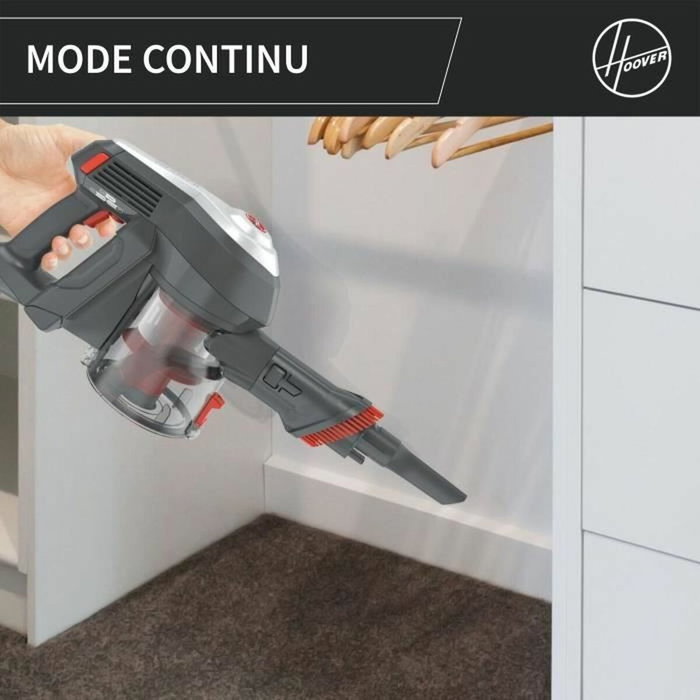 Hoover HF122AH Aspiradora Escoba 22 V Rojo/Gris
