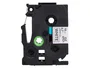 Q-connect Cinta TZE-241 Blanco-Negro 18mm 8m