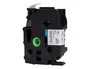 Q-connect Cinta TZE-241 Blanco-Negro 18mm 8m