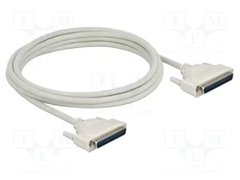 DeLOCK Cable serie D-Sub 37 macho a macho 3 m